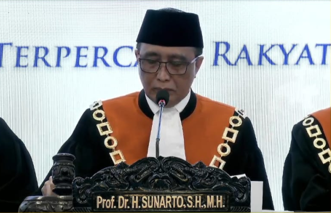 Sunarto: MA Putus 37.973 Perkara Sepanjang 2025