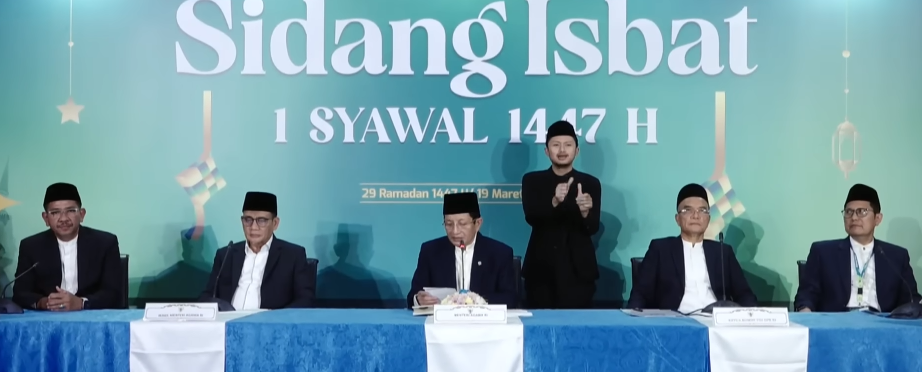 Hasil Sidang Isbat: Lebaran Idulfitri 1447 H Ditetapkan 21 Maret