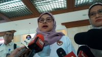 Wakil Ketua LPSK Sri Suparyati, di Kompleks Parlemen, Senayan, Jakarta, Senin, 2/3/2026 | Novia Suhari/Forum Keadilan