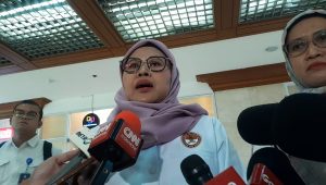 Wakil Ketua LPSK Sri Suparyati, di Kompleks Parlemen, Senayan, Jakarta, Senin, 2/3/2026 | Novia Suhari/Forum Keadilan