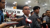 Ketua Harian Partai Gerindra Sufmi Dasco, di Kompleks Parlemen, Senayan, Jakarta, Selasa, 3/3/2026 | Novia Suhari/Forum Keadilan