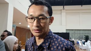 Juru Bicara KPK Budi Prasetyo di Gedung Merah Putih KPK, Jakarta, Selasa, 3/3/2026 | Muhammad Reza/Forum Keadilan