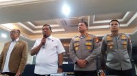 Direktur Reserse Kriminal Umum Polda Metro Jaya Kombes Pol Iman Imanuddin dalam jumpa pers di Polda Metro Jaya, Jakarta, Rabu, 11/3/2026 | Muhammad Reza/Forum Keadilan
