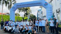 Proses keberangkatan program Mudik Gratis 2026 bertajuk “Mudik Aman Berbagi Harapan” oleh Pegadaian, Senin, 16/3/2026 | Ist