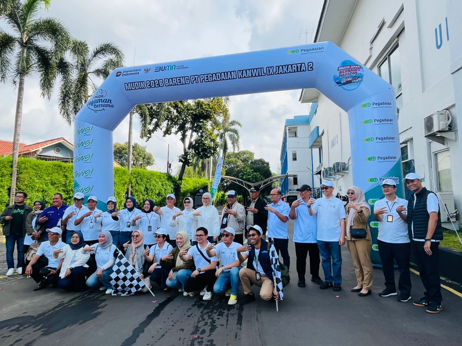 Ribuan Peserta Ikut Mudik Gratis Pegadaian 2026, Kantor Wilayah IX Jakarta 2 Fasilitasi Keberangkatan