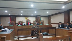 Sekretaris MA Nurhadi saat di Pengadilan Tipikor Jakarta, Kamis, 26/3/2026 | Syahrul Baihaqi/Forum Keadilan