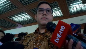 Wakil Ketua Komisi I DPR RI Dave Laksono, di Kompleks Parlemen, Senayan, Jakarta, Senin, 30/3/2026 | Novia Suhari/Forum Keadilan