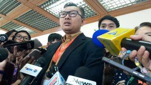 Ketua YLBHI Muhammad Isnur, di Kompleks Parlemen, Senayan, Jakarta, Selasa, 31/3/2026 | Novia Suhari/Forum Keadilan
