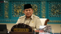 Presiden Prabowo Subianto dalam sidang kabinet paripurna di Istana Negara, Jumat, 13/3/2026 | YouTube Sekretariat Presiden