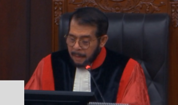 Bacakan Putusan MK Terakhir, Anwar Usman Minta Maaf Jelang Purnatugas