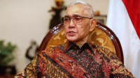 Wakil Presiden ke-6 RI Jenderal TNI (Purn) Try Sutrisno. | DOK BPMI