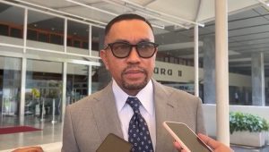 Wakil Ketua Komisi III DPR RI Ahmad Sahroni di Kompleks Parlemen, Senayan, Jakarta, Rabu, 1/4/2026 | Novia Suhari/Forum Keadilan