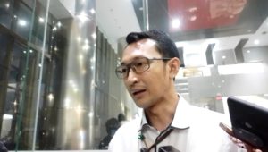 Juru Bicara KPK Budi Prasetyo di Gedung KPK, Jakarta, Selasa, 7/4/2026 | Muhammad Reza/Forum Keadilan