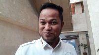 Gubernur Kalimantan Timur Rudy Mas'ud, di Kompleks Parlemen, Senayan, Jakarta, Selasa, 7/4/2026 | Novia Suhari/Forum Keadilan