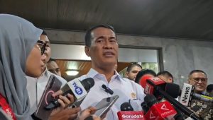 Menteri Pertanian Amran Sulaiman, di Kompleks Parlemen, Senayan, Jakarta, Selasa, 7/4/2026 | Novia Suhari/Forum Keadilan