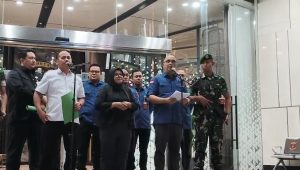 Konferensi pers penetapan 7 tersangka kasus Petral di Gedung Kejaksaan Agung, Kamis, 9/4/2026 | Ist