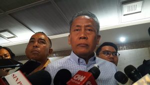 Wakil Ketua Umum NasDem Saan Mustopa, di Kompleks Parlemen, Senayan, Jakarta, Senin, 13/4/2026 | Novia Suhari/Forum Keadilan