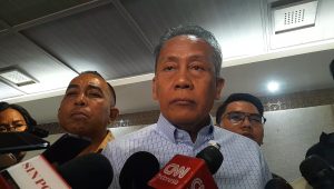 Wakil Ketua Umum NasDem Saan Mustopa, di Kompleks Parlemen, Senayan, Jakarta, Senin, 13/4/2026 | Novia Suhari/Forum Keadilan