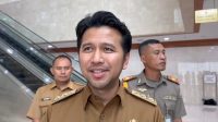 Wakil Gubernur Jawa Timur Emil Elestianto Dardak di Kompleks Parlemen, Senayan, Jakarta, Senin, 13/4/2026 | Novia Suhari/Forum Keadilan