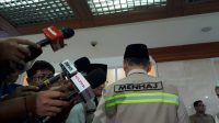 Menteri Haji dan Umrah Mochamad Irfan Yusuf atau yang akrab disapa Gus Irfan di Kompleks Parlemen, Senayan, Jakarta, Selasa, 14/4/2026 | Novia Suhari/Forum Keadilan
