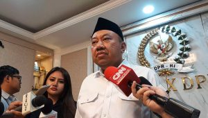 Wakil Ketua Komisi X DPR RI Fraksi Partai Kebangkitan Bangsa (PKB) Lalu Hadrian di Kompleks Parlemen, Senayan, Jakarta, Selasa, 14/4/2026 | Novia Suhari/Forum Keadilan