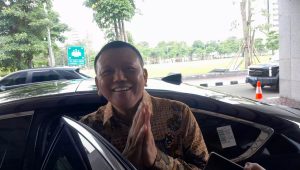 Wakil Menteri Sekretaris Negara (Wamensesneg) Bambang Eko Suhariyanto di Kompleks Parlemen, Senayan, Jakarta, Senin, 20/4/2026 | Novia Suhari/Forum Keadilan