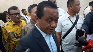 Ketua Umum Partai Golkar Bahlil Lahadalia di Kompleks Parlemen, Senayan, Jakarta, Senin, 20/4/2026 | Novia Suhari/Forum Keadilan
