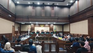 Irvian Bobby Mahendro (kanan) saat memberikan kesaksian di Pengadilan Tipikor Jakarta, Senin, 20/4/2026 | Syahrul Baihaqi/Forum Keadilan