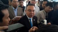 Ketua Harian Partai Gerindra sekaligus Wakil Ketua DPR RI Sufmi Dasco Ahmad, di Kompleks Parlemen, Senayan, Jakarta, Selasa, 21/4/2026 | Novia Suhari/Forum Keadilan