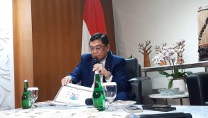 Ketua Komisi I DPR RI Utut Adianto di Kompleks Parlemen, Senayan, Jakarta, Selasa, 21/4/2026 | Novia Suhari/Forum Keadilan