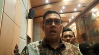 Wakil Ketua DPP Partai Golkar Dave Laksono di Kompleks Parlemen, Senayan, Jakarta, Rabu, 22/4/2026 | Novia Suhari/Forum Keadilan