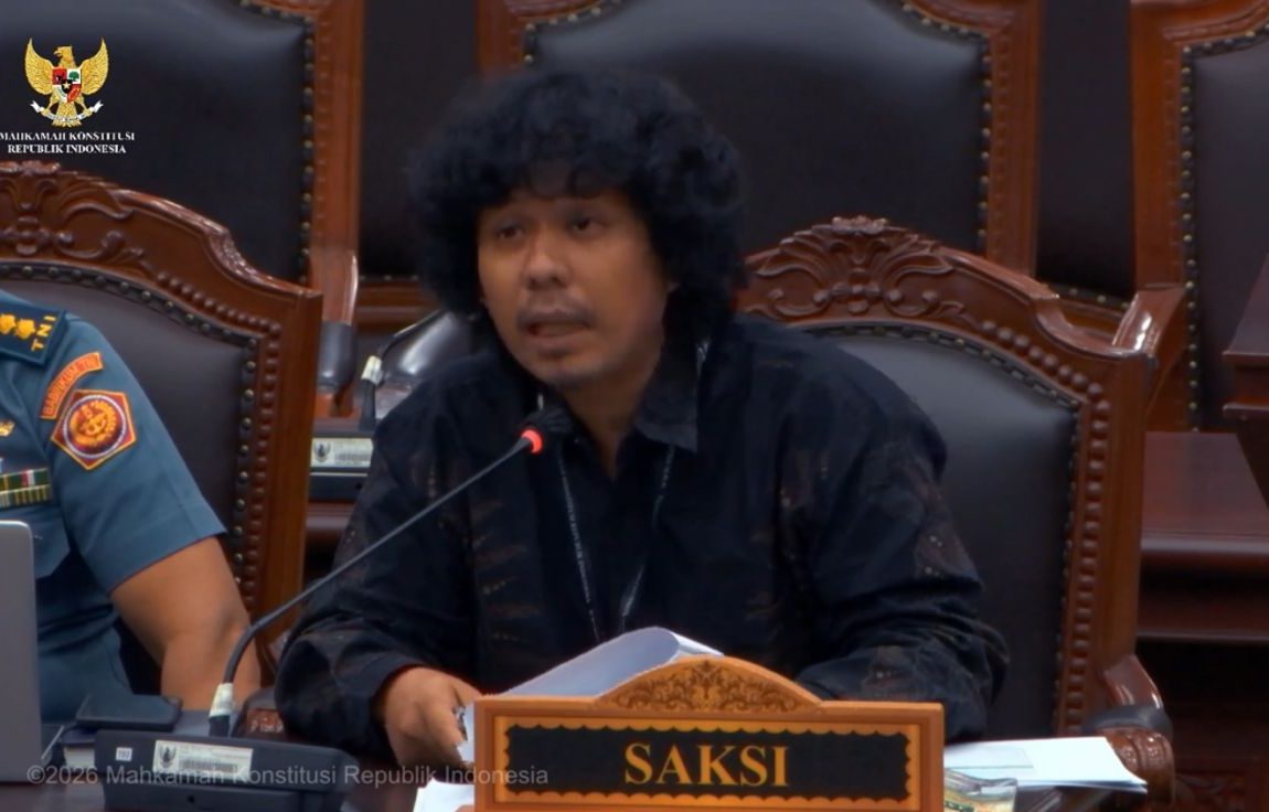 Di Sidang MK, Andrie Yunus Sampaikan Mosi Tidak Percaya Kasusnya Diadili di Peradilan Militer