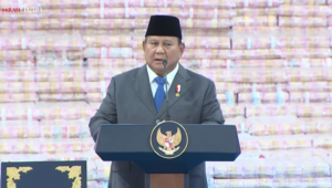 Presiden Prabowo Subianto di Gedung Kejaksaan Agung (Kejagung), Jumat, 10/4/2026 | YouTube Sekretariat Presiden