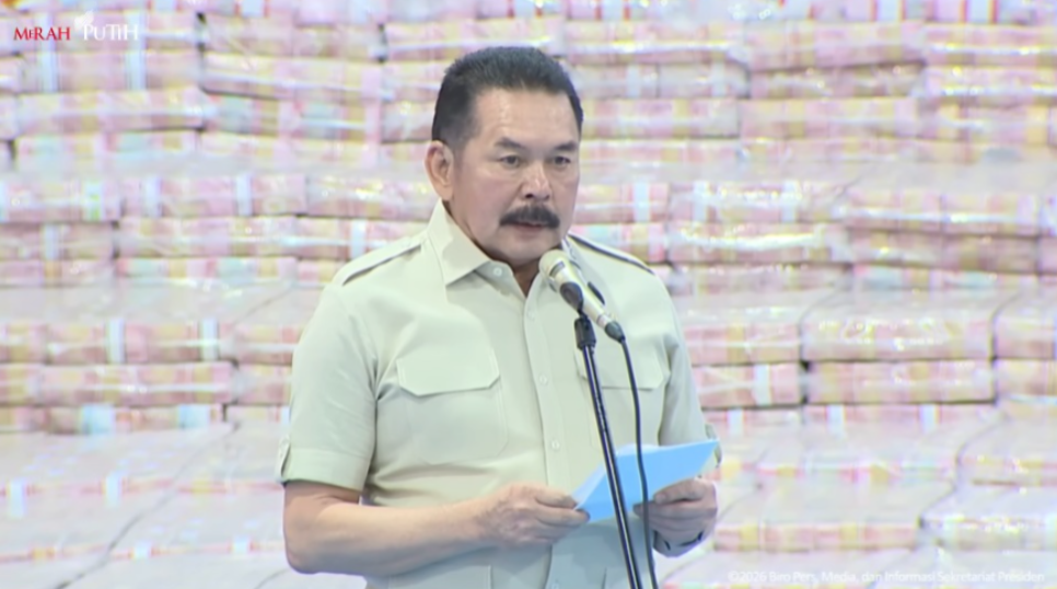 Di Hadapan Prabowo, Jaksa Agung Singgung Pidato Bung Karno ‘Indonesia Menggugat’