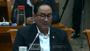 Kepala Badan Narkotika Nasional (BNN) Suyudi Ario Seto dalam Rapat Kerja bersama Komisi III DPR RI, di Kompleks Parlemen, Senayan, Jakarta, Selasa, 7/4/2026 | YouTube TVR Parlemen