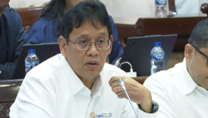 Menteri Keuangan (Menkeu), Purbaya Yudhi Sadewa, dalam paparan rapat kerja dengan Komisi XI DPR RI, pada Senin, 6/4/2026. | YouTube TVR Parlemen