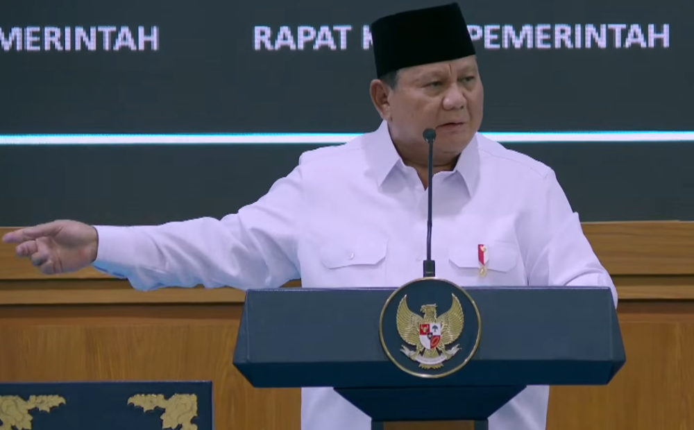 Prabowo: Dapat Laporan Dari Menteri-menteri Kondisi Kita Cukup Aman