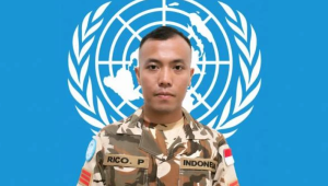 Foto Kopral Rico Pramudia (31), prajurit TNI yang gugur di Lebanon pada Jumat, 24/4/2026. | Dok UNIFIL