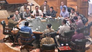 Pertemuan Presiden Prabowo Subianto dengan jajaran aktor keamanan di Hambalang, Bogor, Sabtu, 2/5/2026 | Instagram @sekretariat.kabinet