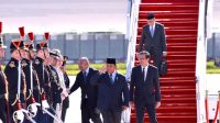 Presiden Prabowo Subianto saat tiba di Paris, Prancis, Selasa, 26/5/2026 | Instagram @presidenrepublikindonesia