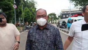 Staf Ahli Menhub Robby Kurniawan di Gedung KPK, Jakarta, Selasa, 5/5/2026 | Muhammad Reza/Forum Keadilan