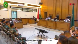 Sidang pemeriksaan saksi kasus penyerangan Andrie Yunus di Pengadilan Militer II-08 Jakarta, Rabu, 6/5/2026 | YouTube YouTube Dilmil Jakarta
