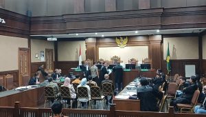 'Sultan' Kemnaker Irvian Bobby Mahendro saat diperiksa sebagai Terdakwa di Pengadilan Tipikor Jakarta, Rabu, 6/5/2026 | Syahrul Baihaqi/Forum Keadilan