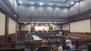 Eks Plt Dirjen Binwasnaker Fahrurozi saat diperiksa sebagai Terdakwa di Pengadilan Tipikor Jakarta, Kamis, 7/5/2026 | Syahrul Baihaqi/Forum Keadilan