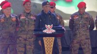 Ketua Umum Gerakan Rakyat Indonesia Bersatu (GRIB) Jaya Hercules Rosario Marshal di Hari Ulang Tahun (HUT) ke-15 GRIB Jaya di Istora Senayan, Jakarta, Minggu, 10/5/2026 | Ist