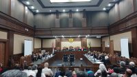 Eks Mendikbudristek Nadiem Anwar Makarim saat diperiksa sebagai terdakwa di Pengadilan Tipikor Jakarta, Senin, 11/5/2026 | Syahrul Baihaqi/Forum Keadilan