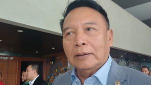 Anggota Komisi I DPR RI Fraksi PDI Perjuangan TB Hasanuddin di Kompleks Parlemen, Senayan, Jakarta, Selasa, 12/5/2026 | Novia Suhari/Forum Keadilan
