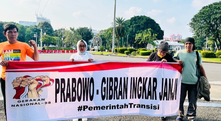 Aktivis 98 Kritik Pemerintahan Prabowo-Gibran, Singgung Pengingkaran Reformasi