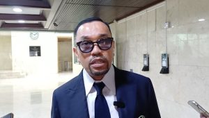 Wakil Ketua Komisi III DPR RI dari Fraksi NasDem Ahmad Sahroni di Kompleks Parlemen, Senayan, Jakarta, Senin, 18/5/2026 | Novia Suhari/Forum Keadilan