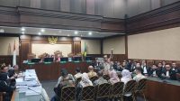 Eks Wamenaker Noel Ebenezer saat menghadapi sidang tuntutan di Pengadilan Tipikor Jakarta, Senin, 18/5/2026 | Syahrul Baihaqi/Forum Keadilan